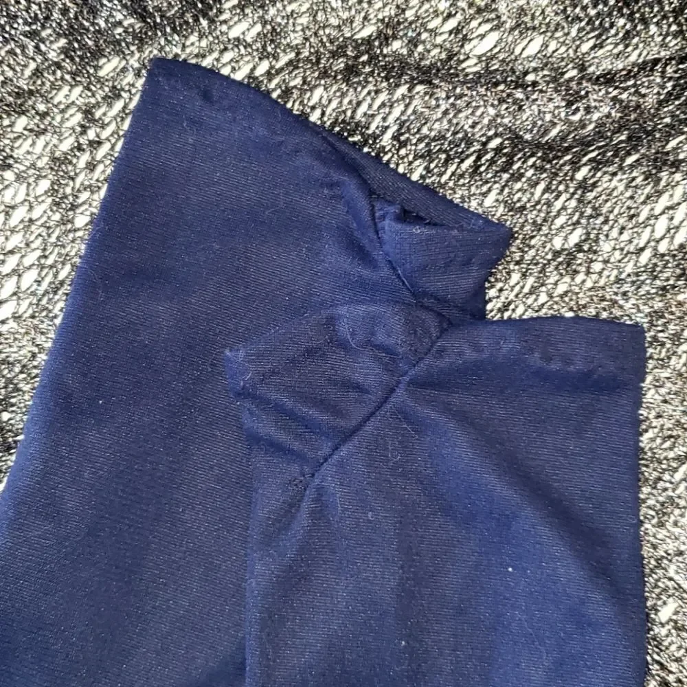 VNTG Blue Nylon Gloves